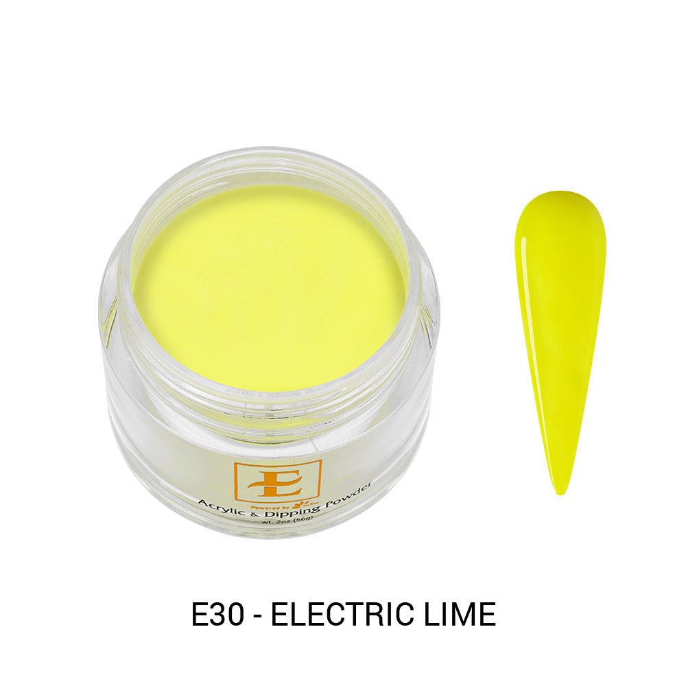 E Electric/Neon Glow Collection Acrylic & Dip Powder (Set of 12 Colors)