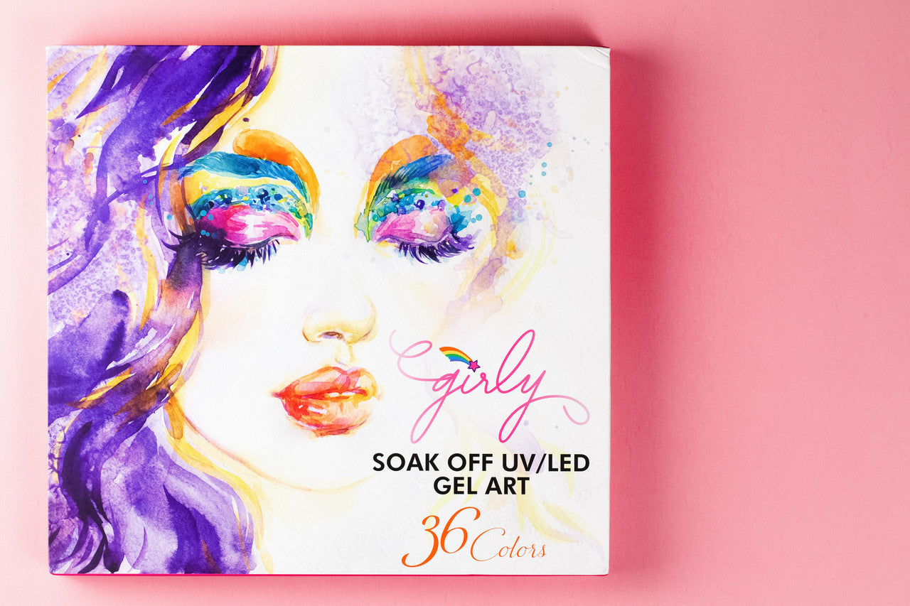 Girly Gel Art Kit (36 Colors)