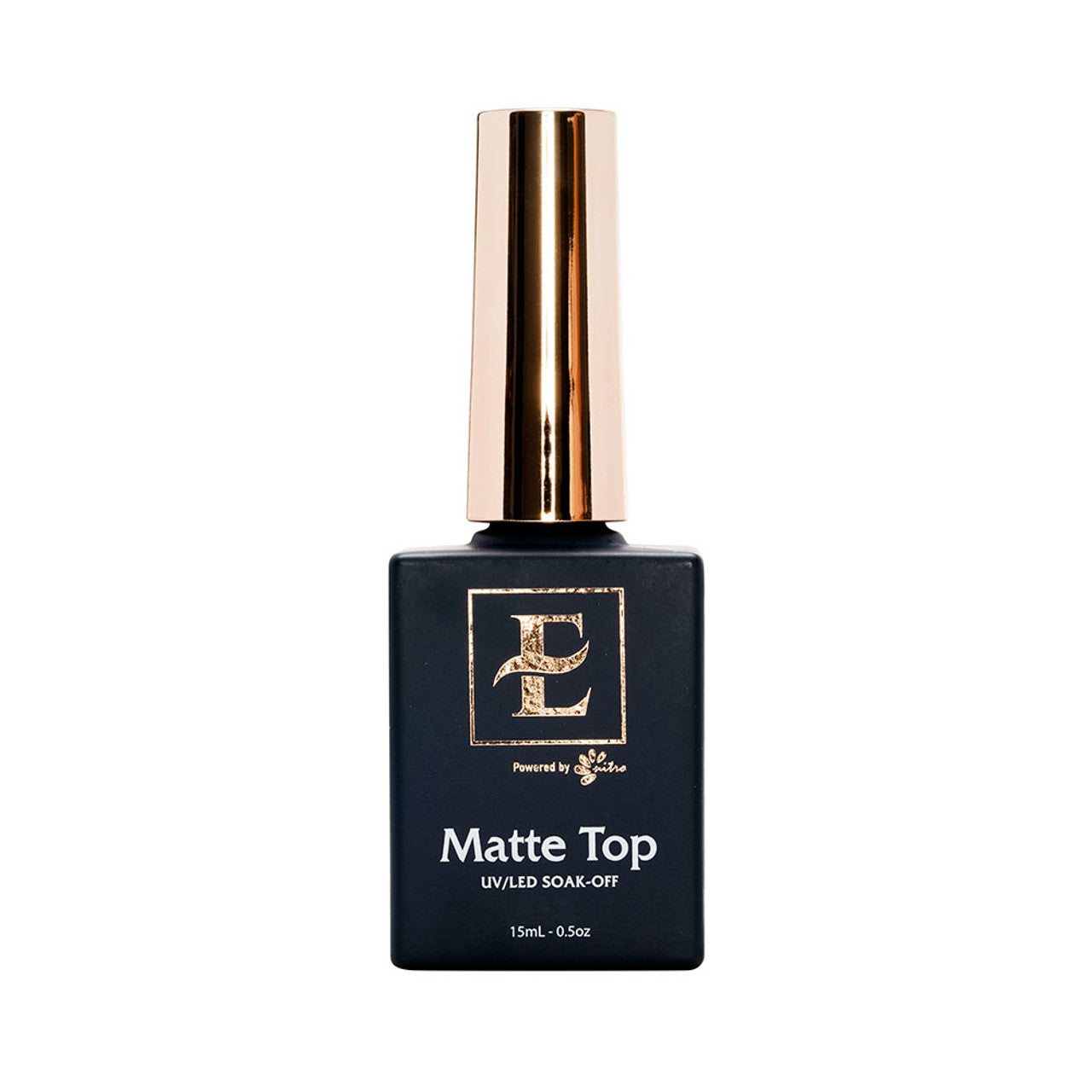 E Matte Gel Top Coat No-Wipe 0.5oz