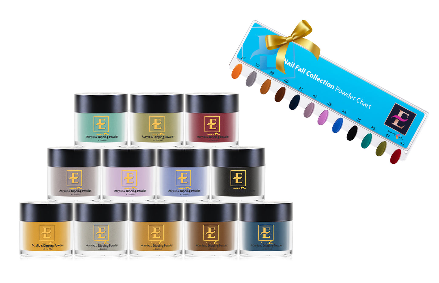 E Fall Collection Acrylic & Dip Powder (Set of 12 Colors)