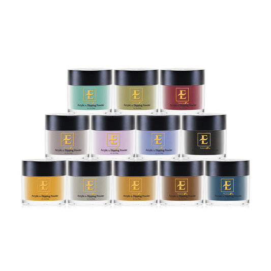 E Fall Collection Acrylic & Dip Powder (Set of 12 Colors)
