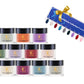 E Winter Collection Acrylic & Dip Powder (Set of 12 Colors)